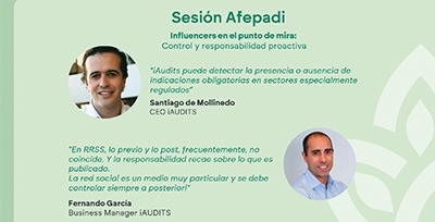 AFEPADI organiza una sesión formativa sobre influencers en colaboración con IAUDITS